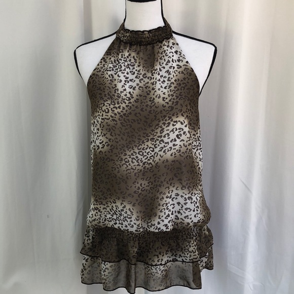 ALYX cheetah print flowy halter top size medium - Picture 6 of 8